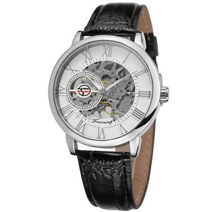 Men's Stylish Vintage Hollow Mechanical Watch