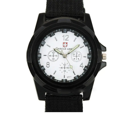 Woven Strap Sports Quartz Watch
