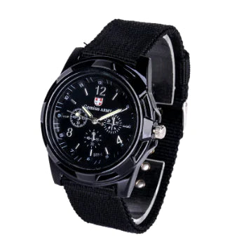 Woven Strap Sports Quartz Watch