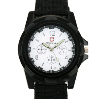 Woven Strap Sports Quartz Watch