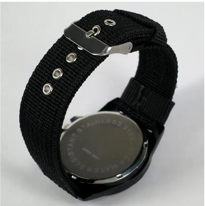 Woven Strap Sports Quartz Watch