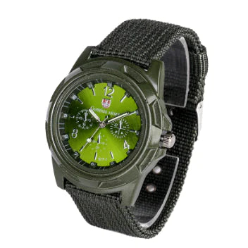 Woven Strap Sports Quartz Watch