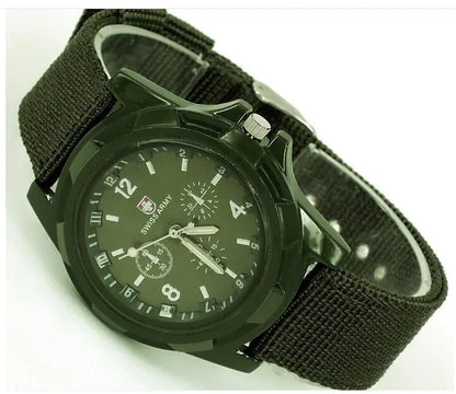Woven Strap Sports Quartz Watch