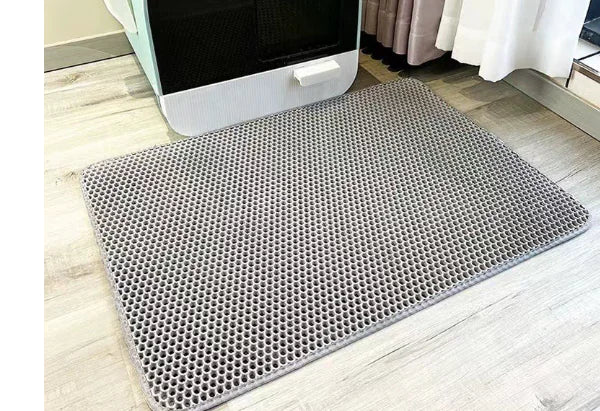 Double-Layer Cat Litter Mat