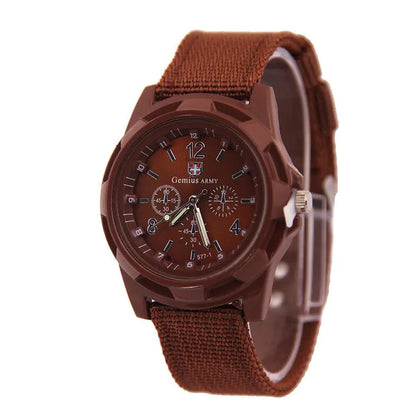 Woven Strap Sports Quartz Watch
