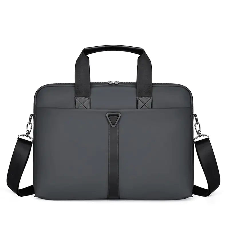 Men's PU Portable Business Briefcase with Large Capacity