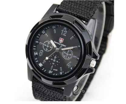 Woven Strap Sports Quartz Watch